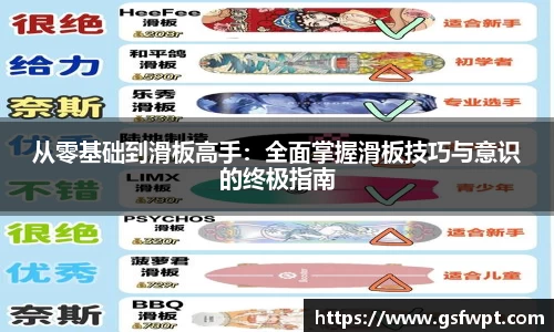 从零基础到滑板高手：全面掌握滑板技巧与意识的终极指南